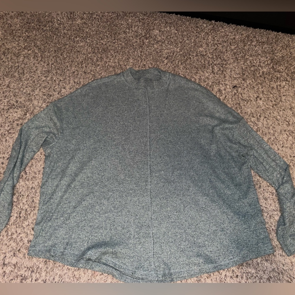 SOFTEST SO brand Green Sweater Top XL